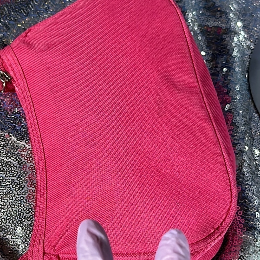 Hello Kitty Sanrio 2014 pink leopard print mini bag purse FAB Starpoint - Picture 10 of 16